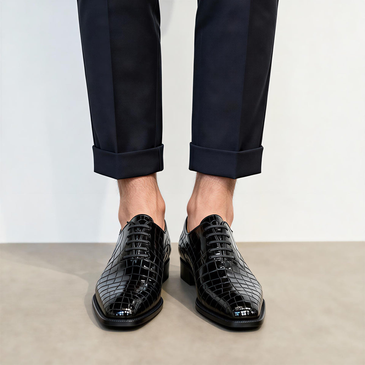 Handmade shoes Black Alligator Leather crocodile mens shoes alligator Oxford Shoes, wedding shoes men