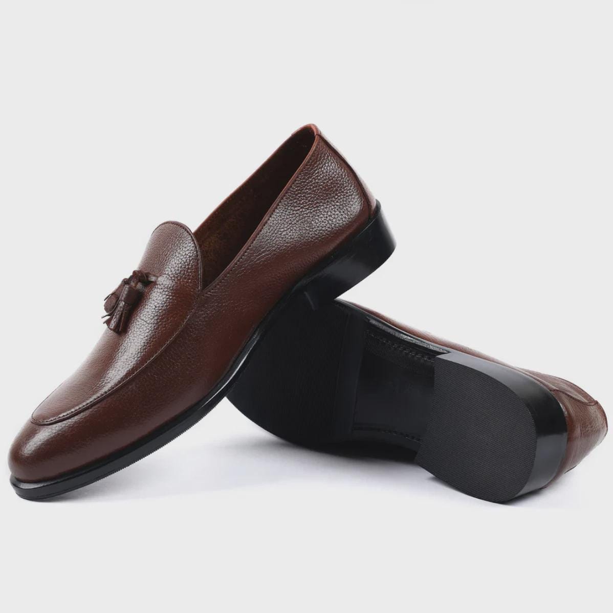 Handmade  Moccasin Slip Ons leather Loafers | Moccasin mens Dress Shoes