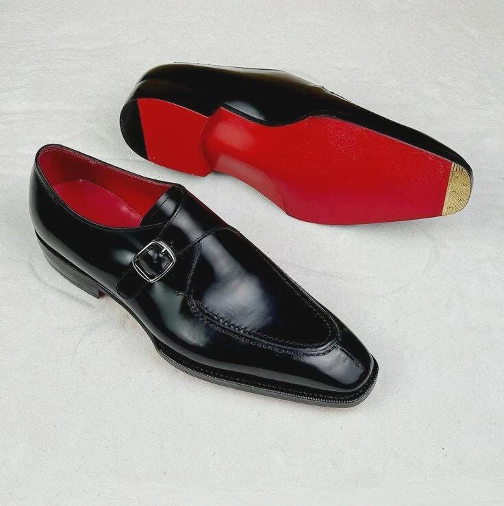 Handmade wedding oxford Mens Shoes Dandelion Black Patent Leather Shoes for Men