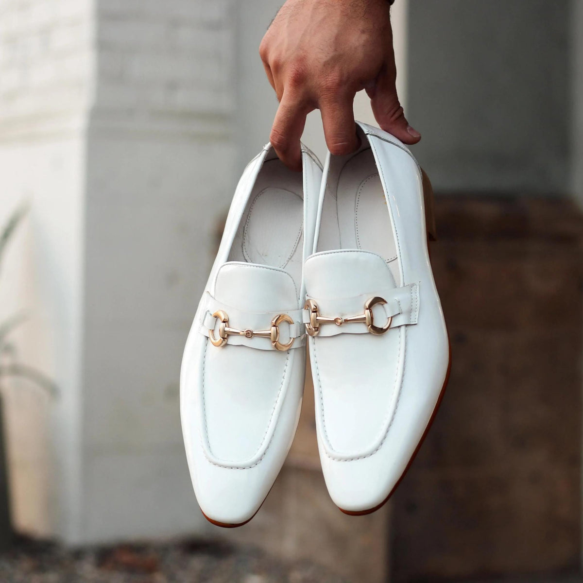 handmade shoes white leather mens loafers, white slip on leather loafers