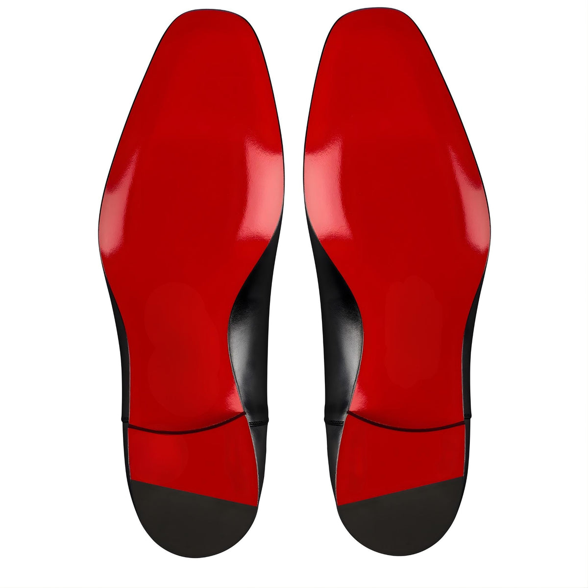Oxford shoes men black – handmade cap toe leather dress shoes red sole | wedding shoes, groom shoes, gift for him