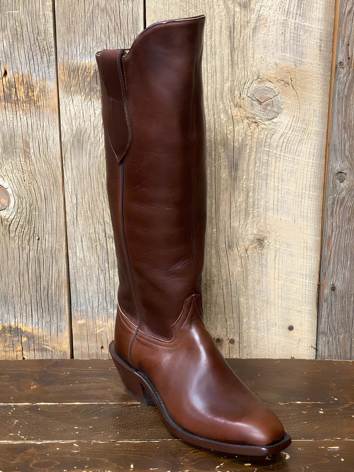 Handmade Tall Top Cowboy Boots | Full Grain Leather Western tall Riding Boots | Custom Cowboy Boots for Men & Women | Cavalry Riding Boots