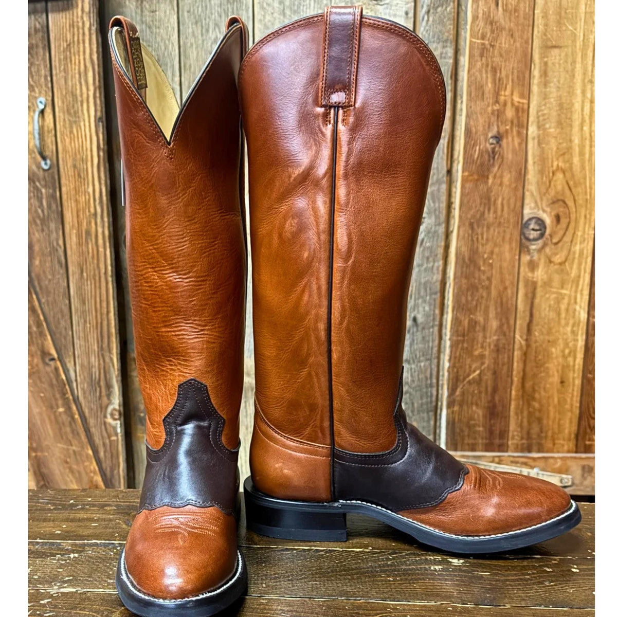 Handmade Leather Cowboy Boots | Tall Cowboy Boots Men and Women | Unisex  tall shoes