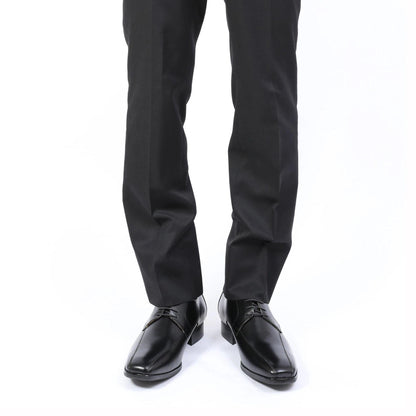 Handmade Genuine Leather Derby shoes  Wide toe mens dress shoes | formal footwear